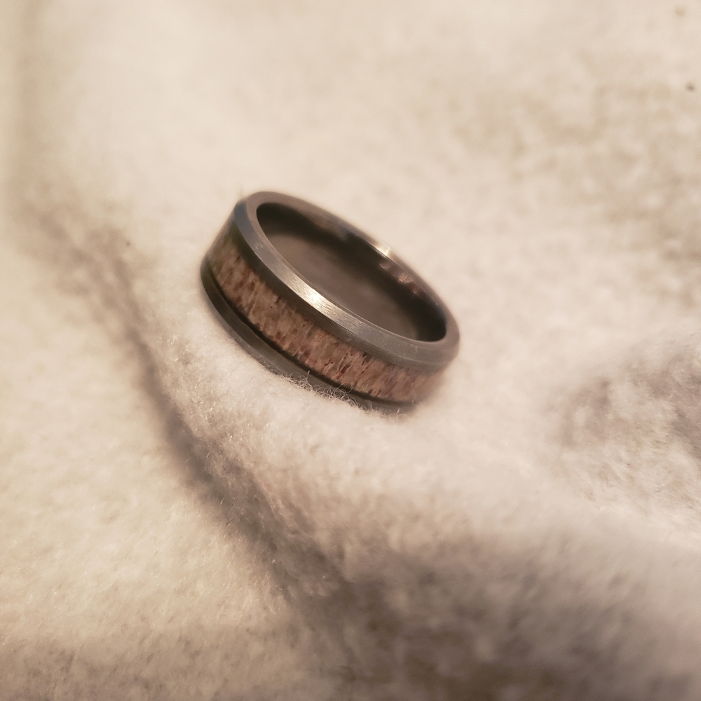 Men's Antler Ring
